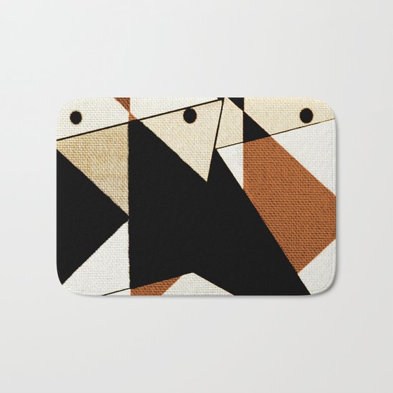 The Angular Birds Bath Mat