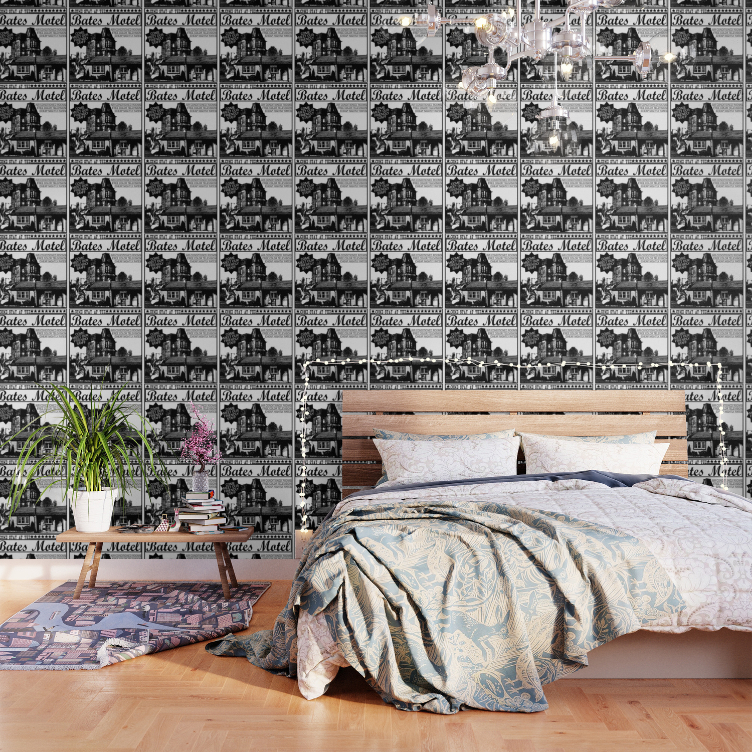 Bates Motel Advertisement Black Type Wallpaper By Rileyackley