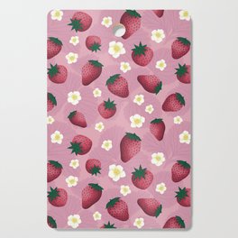 Strawberry Pattern Cutting Board