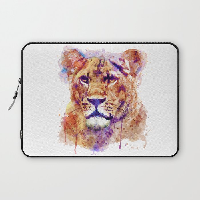 Lioness Head Laptop Sleeve