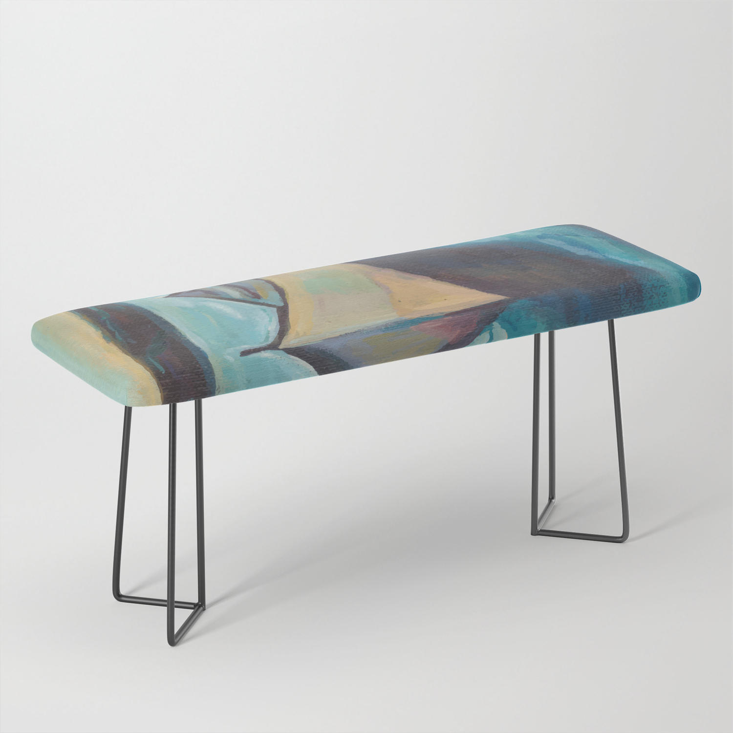 Boat To The Pier Bench By Vanyfair Society6