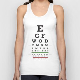 Crossfit chart Tank Top