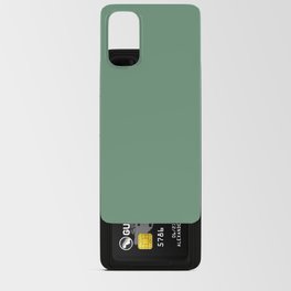Simple Sage Green Solid Android Card Case