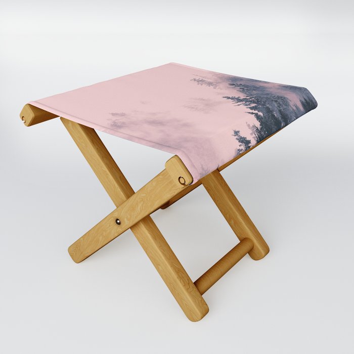 Summer In The Mountains Folding Stool