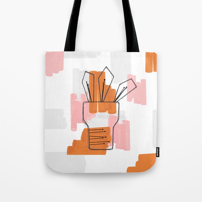 Abstract Plant Tote Bag