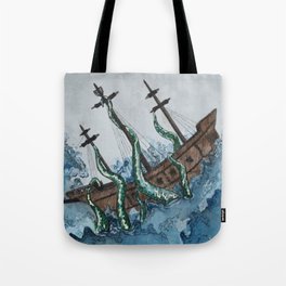The Kraken Tote Bag