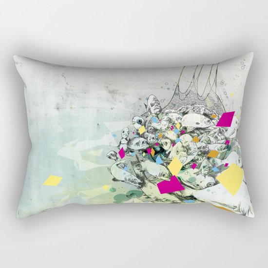 Fish Rectangular Pillow
