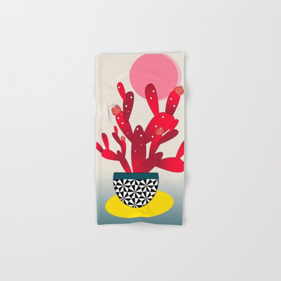 Cactus 4 Hand & Bath Towel