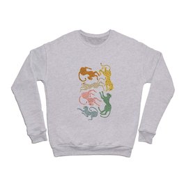 Rainbow Cheetah Crewneck Sweatshirt