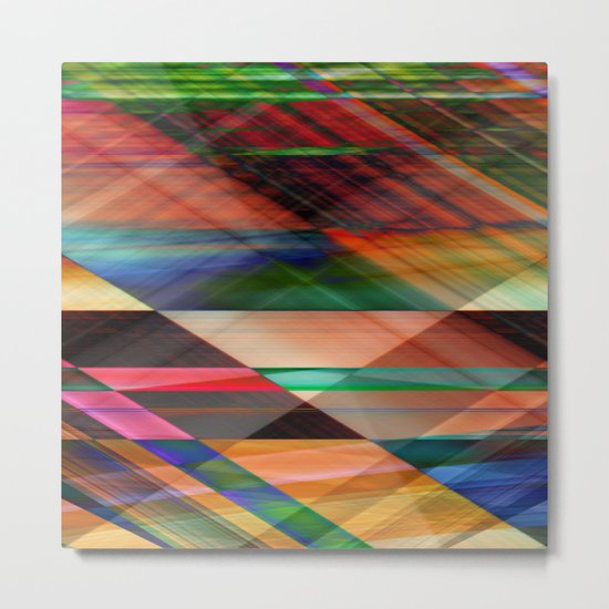 color shadows 2 Metal Print