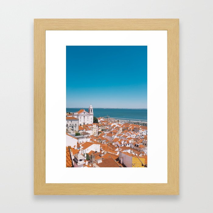 Lisbon Alfama Framed Art Print