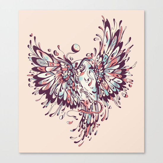 The Wisdoms and Wonderings of a Wide-Eyed Wanderer Canvas Print