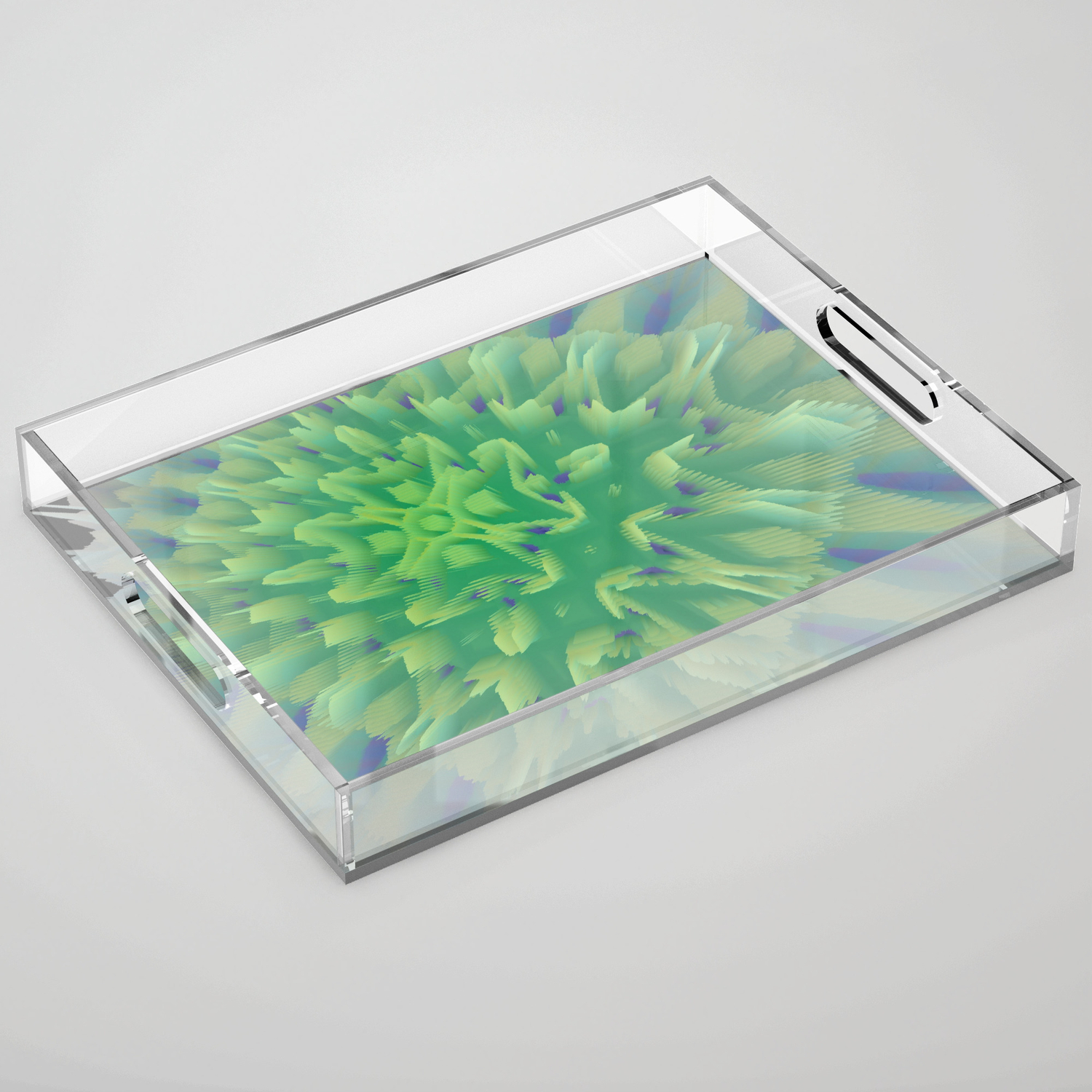 Random 3d No 219 Acrylic Tray By Dkrueger Society6