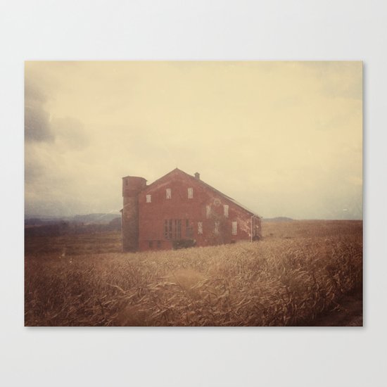 Autumn Farm Canvas Print