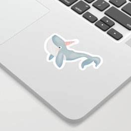 Whale Party Sticker