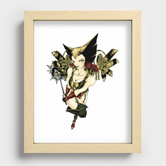[Ame-Comi] Hawkgirl Recessed Framed Print
