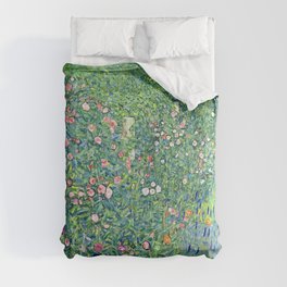 Gustav Klimt Italian Garden Comforter