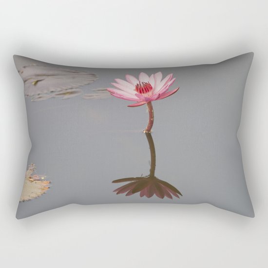One Lotos Rectangular Pillow
