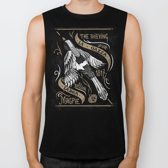 The Thieving Magpie Biker Tank