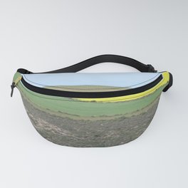 Green and Yellow Fields Spring Landscape, South Africa Fanny Pack