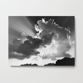 Majestic Tuscan Sky - Donald Verger Fine Art Photography Metal Print | Decor Sky Clouds, Girls Boys Boss, For Valentines, Get Well Soon, Dorm Kids Abstract, Weather Rays, Inspirational , Contemporary Modern, Photo Photos My, Dramatic Spirit 