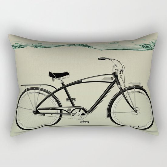 wet wheels Rectangular Pillow