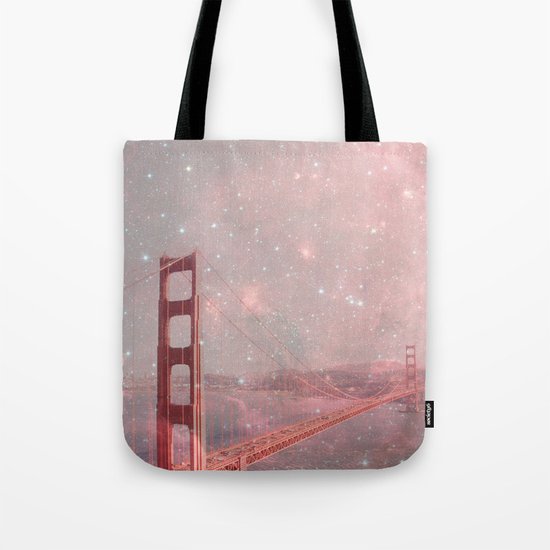 Stardust Covering San Francisco Tote Bag