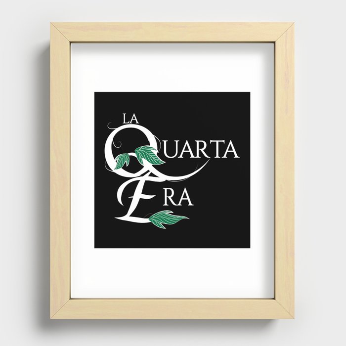 LaQuartaEra_Black Recessed Framed Print