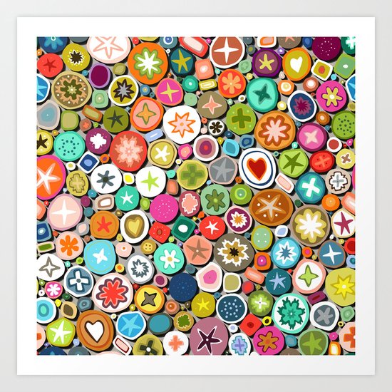 millefiori Art Print