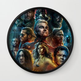 The Boys Poster Wall Clock