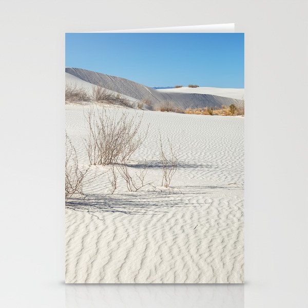 White Sand Dunes Stationery Cards