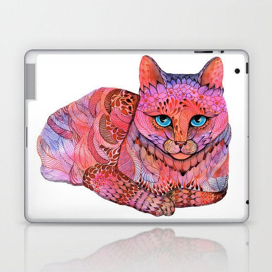 SUNSET CAT Laptop & iPad Skin