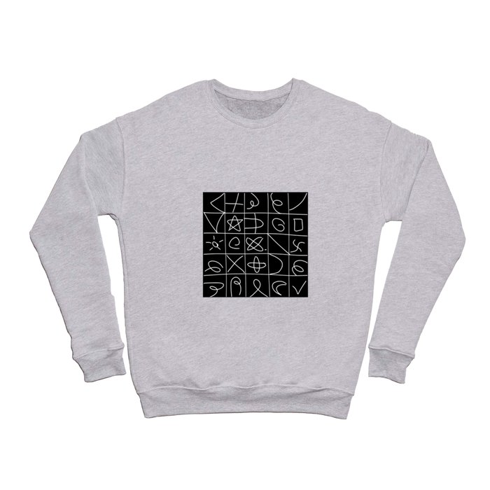 Grid Pattern 2 Crewneck Sweatshirt