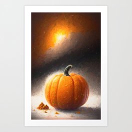 Pumpkin Spice Dream 2 Art Print