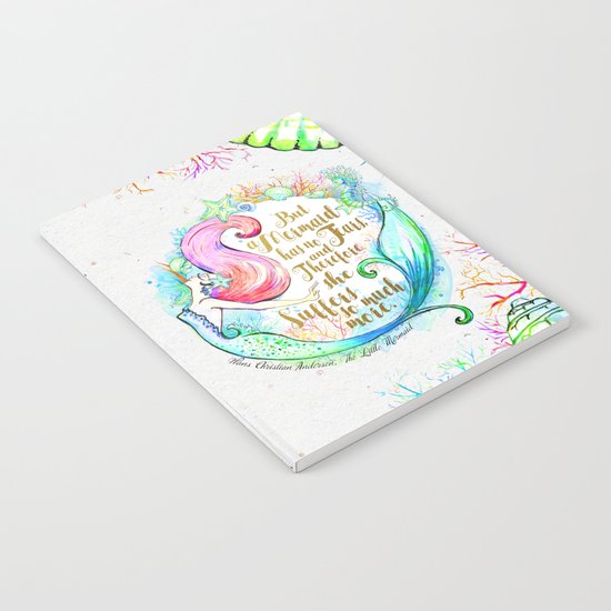 But A Mermaid Has No Tears Notebook