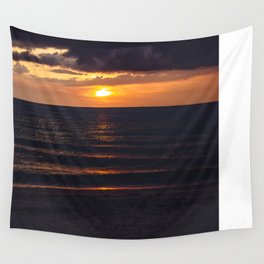 Sunset On Clearwater Beach, FL Wall Tapestry