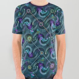 Cosmic Voyage All Over Graphic Tee