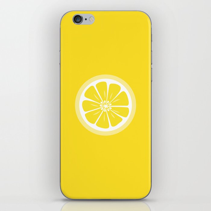 Lemon Fruit Slice Summer Fun iPhone Skin