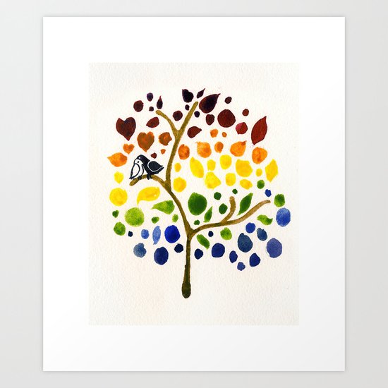 Love Birds Art Print
