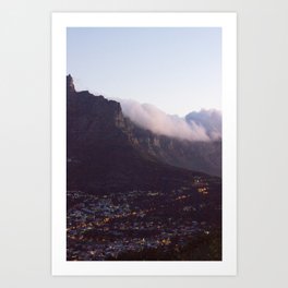 Mountain view from Signal Hill Art Print