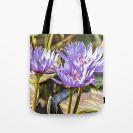 Lavender Lotus Tote Bag