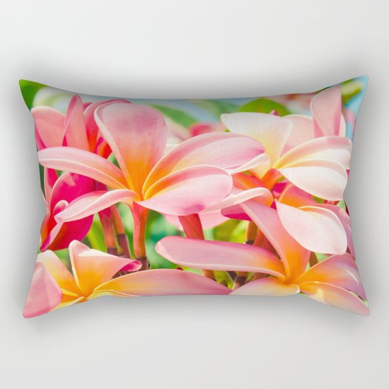 Pua Melia ke Aloha Maui Rectangular Pillow