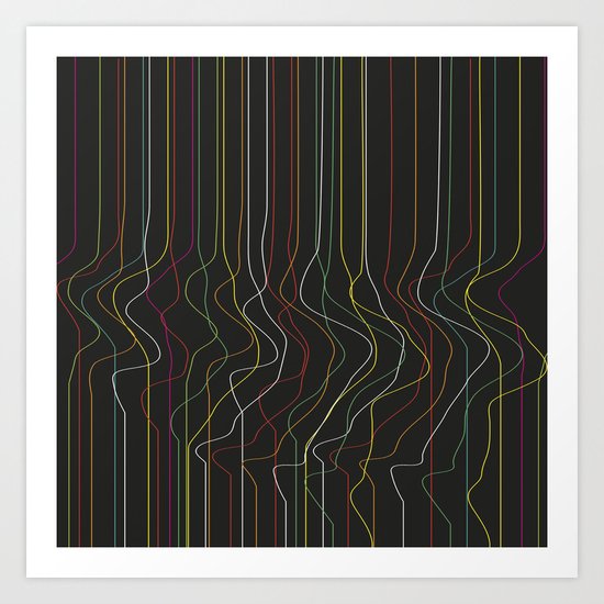 DON`T MOVE X Art Print