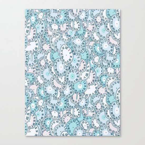Tempus (Melting) 2.0 Canvas Print