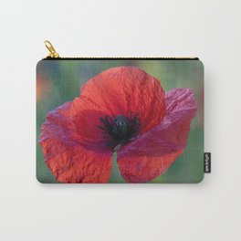 Summertime Meadow Carry-All Pouch | Color, Poppy, Summer, Summerday, Papaver, Photo, Blooming, Cornrose, Flanderspoppy, Single 