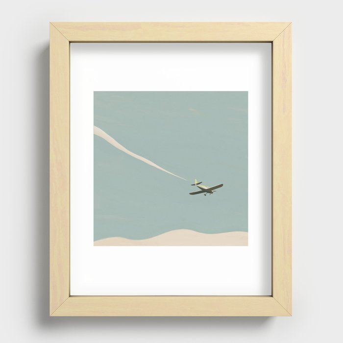 Cessna Airplane Recessed Framed Print