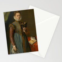 Anomaly Series: The Card Counter (Quintilia Fischieri by Federico Barocci) Stationery Card