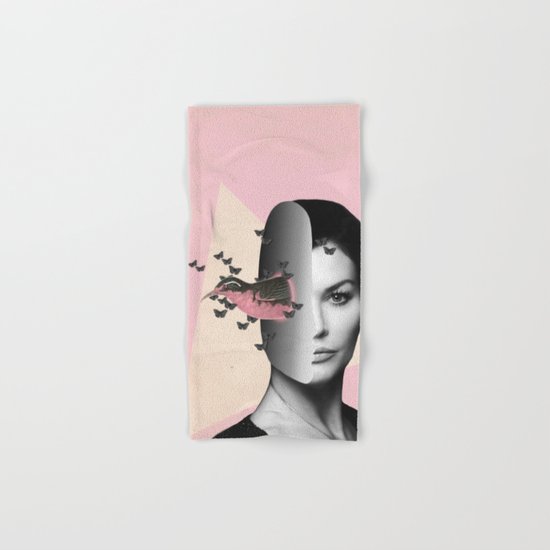 The caged bird sings Hand & Bath Towel