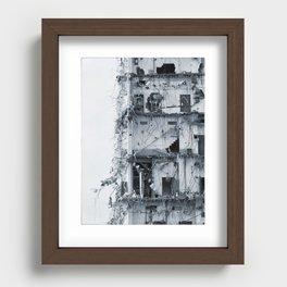 Deconstruction Recessed Framed Print