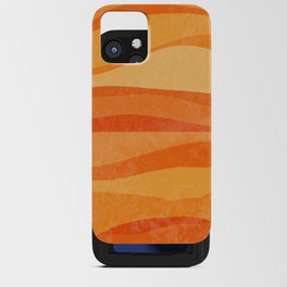 The Orange Omelette - retro color pallet  iPhone Card Case